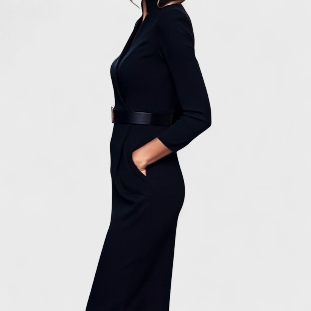 ALVA | ABITO NERO ELEGANTE