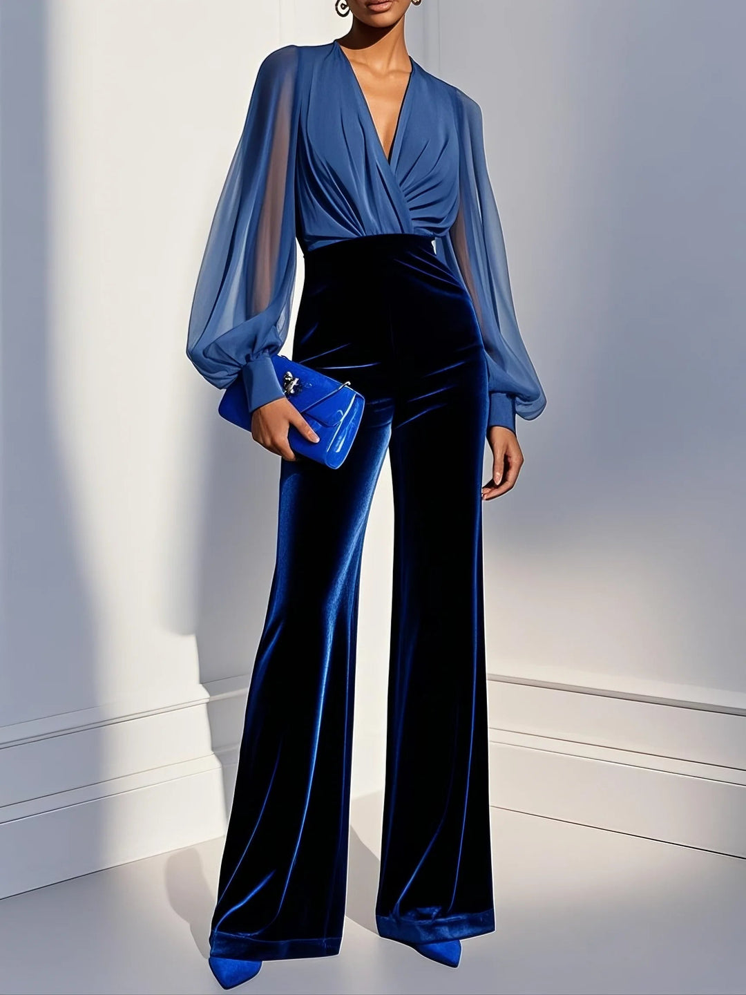 Maud™ | Elegante Mono con Scollo a V