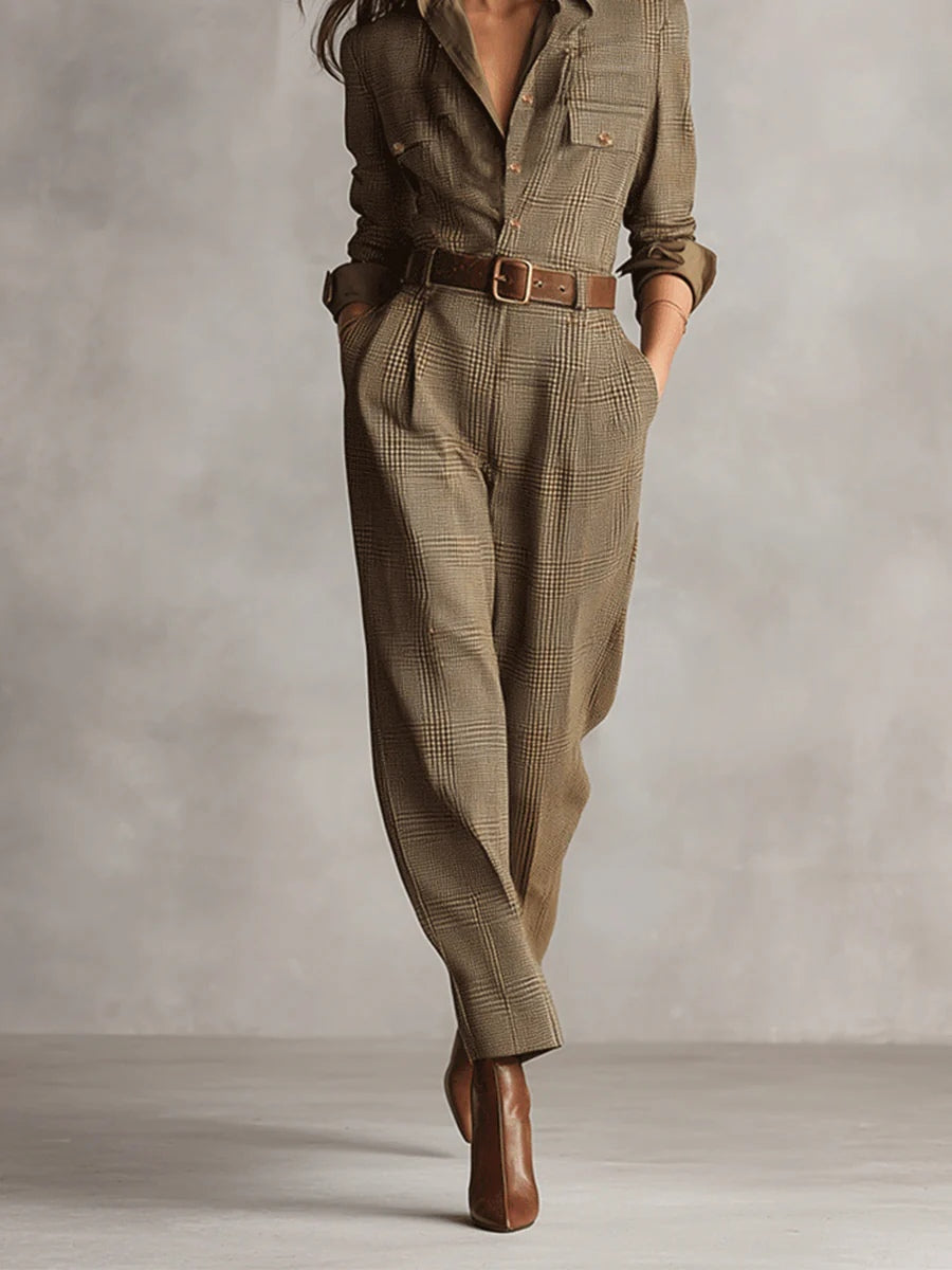 Anna™ | Elegant Checkered Mono