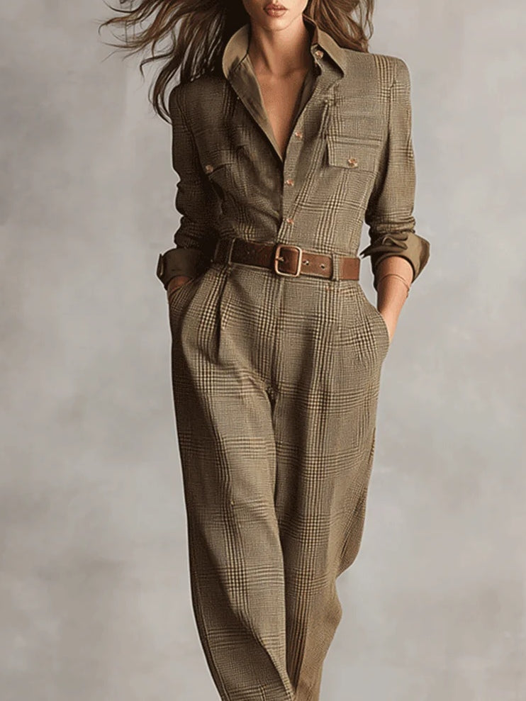 Anna™ | Elegant Checkered Mono