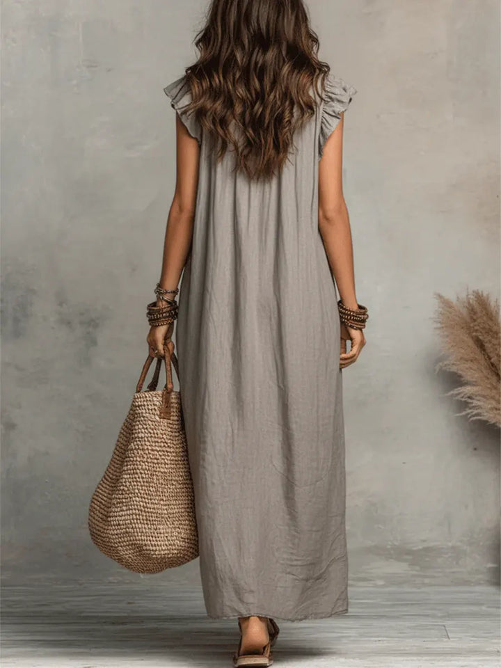 Camélia | Abito Lungo Bohemien Leggero