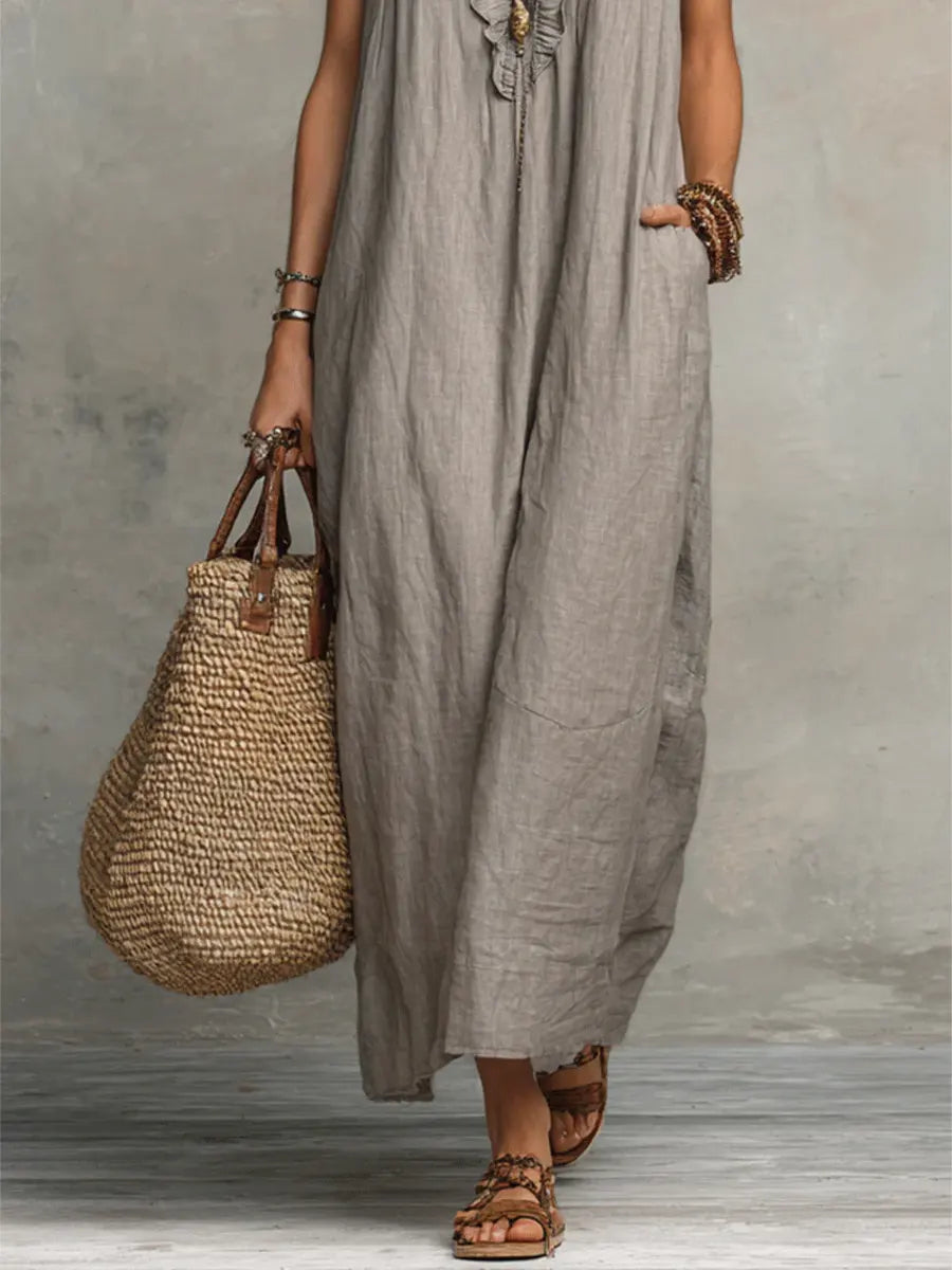Camélia | Abito Lungo Bohemien Leggero